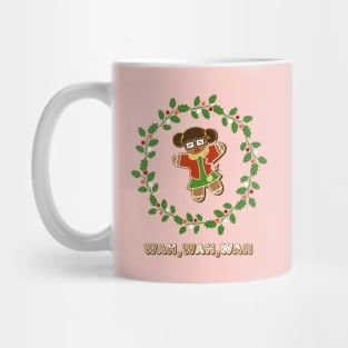 Funny Latinx Ugly Christmas Gingerbread Chillona Pan Dulce Mug